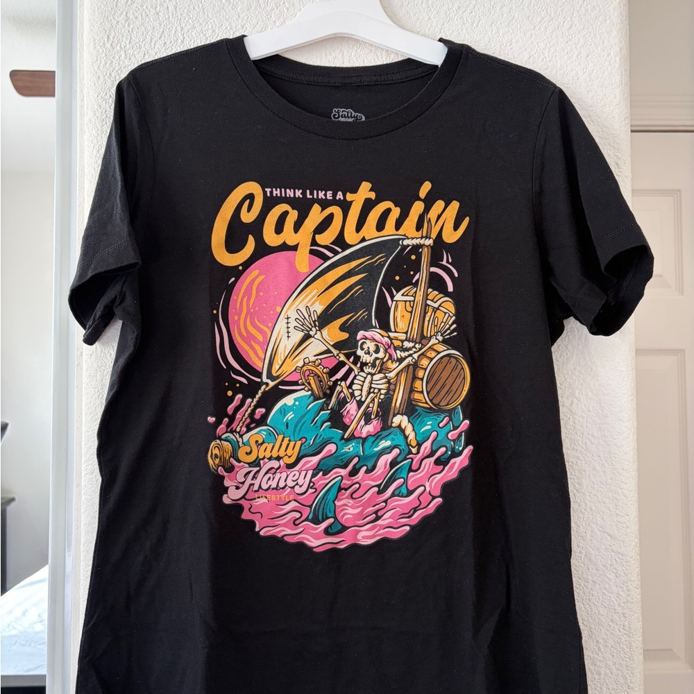 Salty Honey “Think Like a Captain” T-Shirt